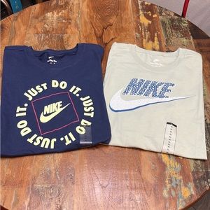 Two NWT Men’s Nike Tees
